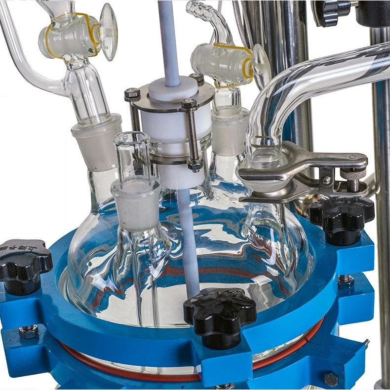 Jacketed glass reactor Jacketed glass reactor